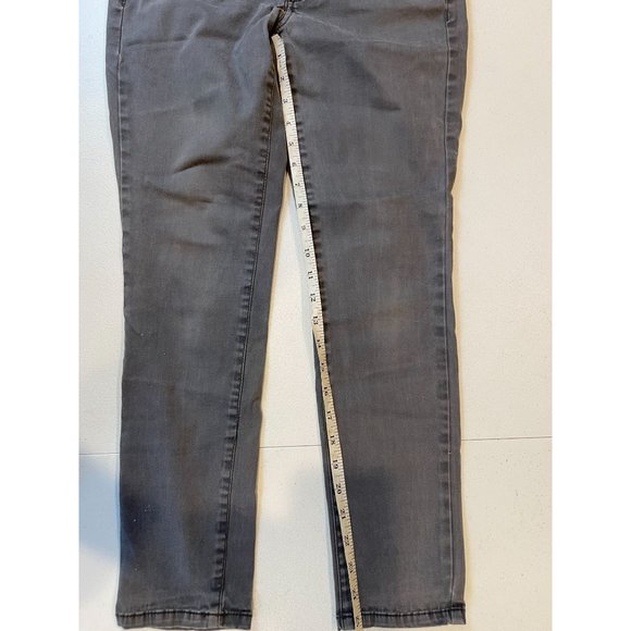 Sonoma Womens Jeans Skinny Leg Mid Rise Five Design Pockets Dark Gray Size 4S - Picture 6 of 9